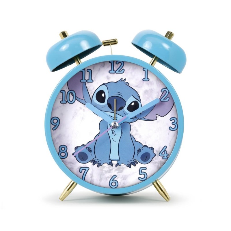 STITCH - Twin Bell Alarm Clock 