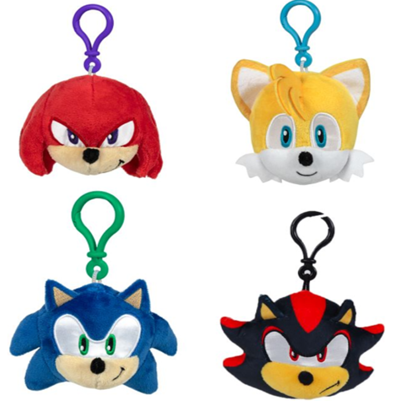 SONIC - Assortiment de 24 Bag Clips 4 Modèles - 12cm 