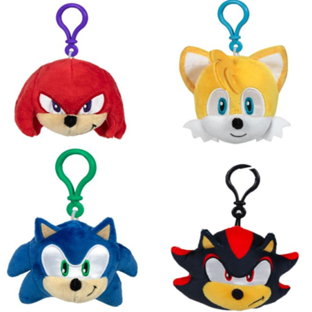 SONIC - Assortiment de 24 Bag Clips 4 Modèles - 12cm 