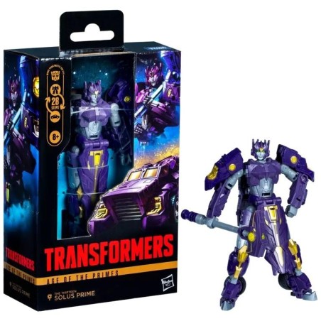 TRANSFORMERS - Solus Prime - Figurine Age of the Primes Deluxe 14cm 