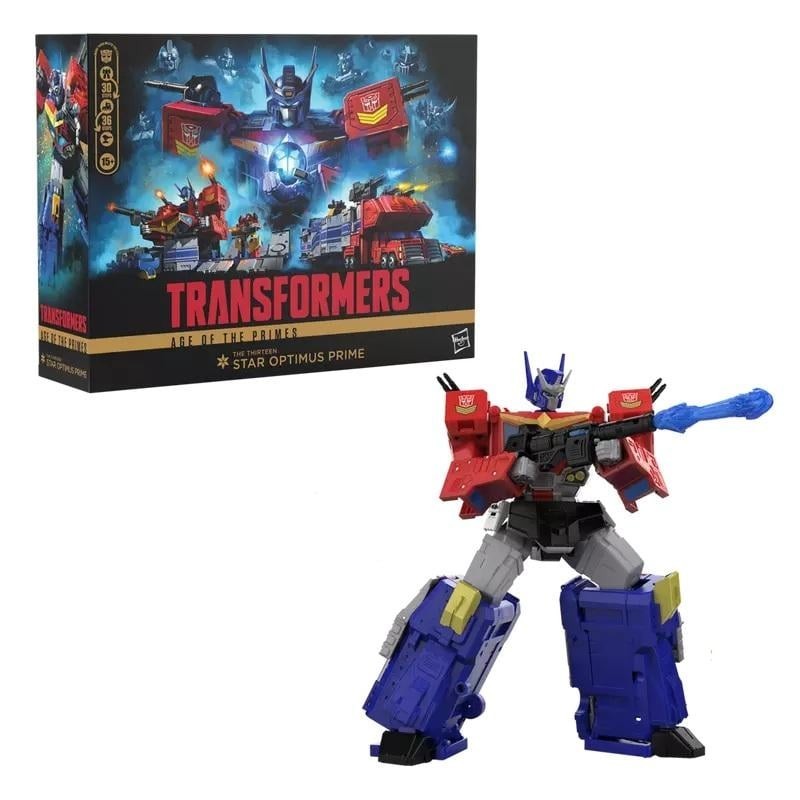 TRANSFORMERS - Star Optimus Prime - Figurine Age of the Primes 38cm 