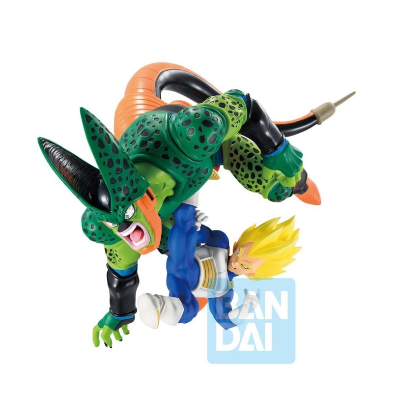 DRAGON BALL Z - Vegeta VS Cell - Figurine Dragon History II 17cm 