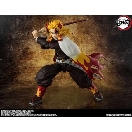 DEMON SLAYER - Kyojuro Rengoku - Figurine S.H. Figuarts 15cm 