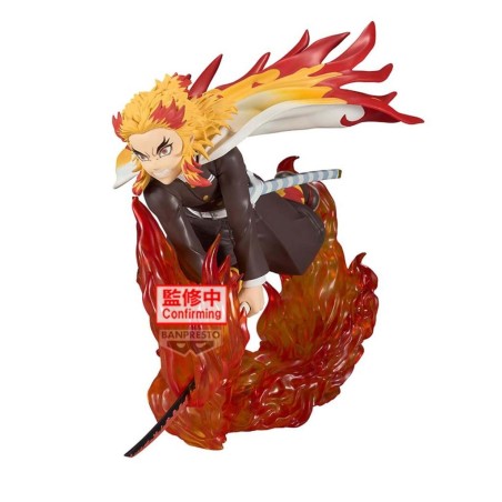 DEMON SLAYER - Kyojuro Rengoku - Figurine Vibration Stars Plus 14cm 