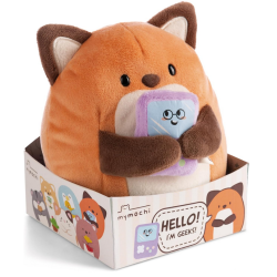 SUPER MOCHIE - Renard Geeks avec jeux video - Peluche 16cm 2