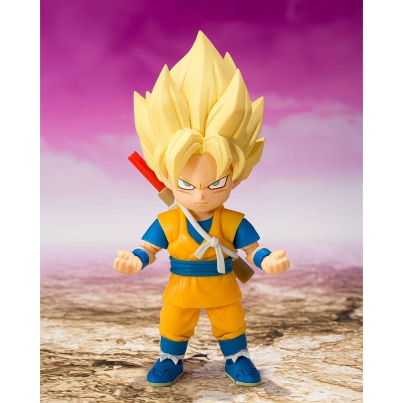 DRAGON BALL DAIMA - Super Saiyan Mini Son Goku -Fig. S.H. Figuarts 7cm 
