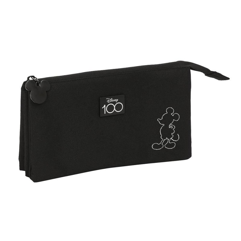 DISNEY 100YEARS - Black - Triple Pencil Case 