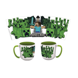 MINECRAFT - Survival Mode - Mug Elite Intérieur Coloré - 384ml 2