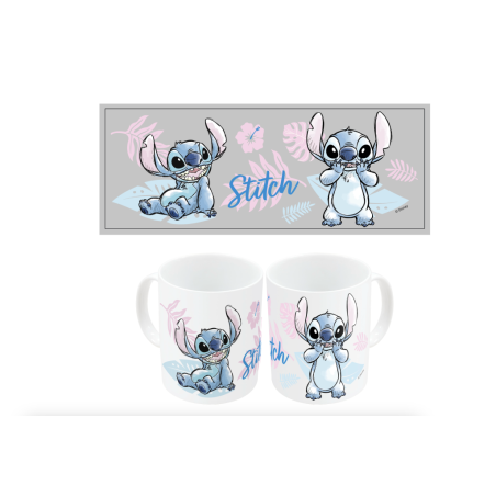 STITCH - Watercolor - Mug céramique 325ml 