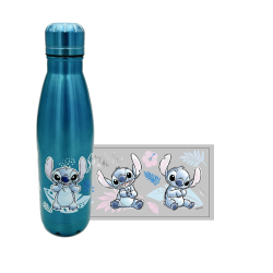 STITCH - Watercolor Bleu - Bouteille en Acier Inoxydable 780ml 2