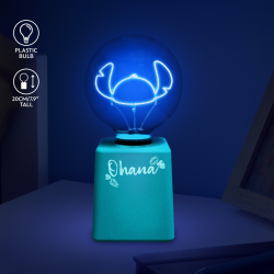 STITCH - Ohana - LED Neon Bulb Lamp 20cm 2