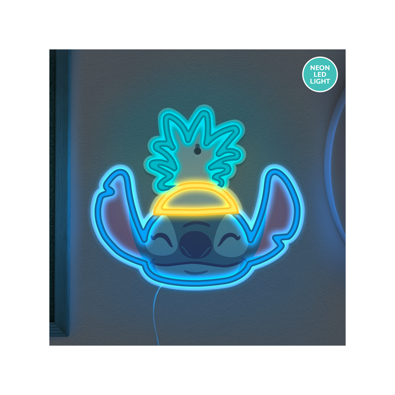 STITCH - Pineapple - Wall Mountable LED Neon Light 