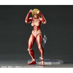 ATTACK ON TITAN - Female Titan - Figurine Revoltech A.Y. 16cm 2