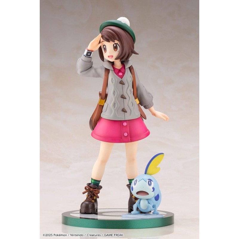 POKEMON - Gloria & Larméléon - Statuette ARTFXJ 1/8 21cm 