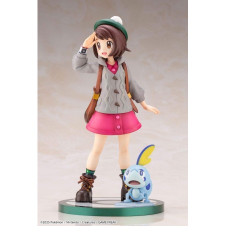 POKEMON - Gloria & Larméléon - Statuette ARTFXJ 1/8 21cm 