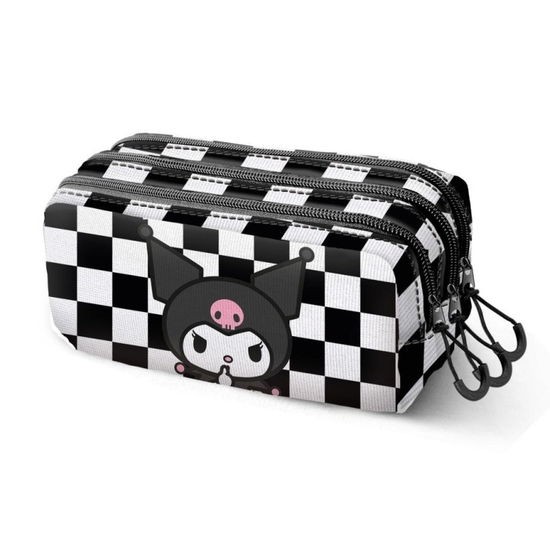 KUROMI - Whisper - Trick Triple Pencil Case 