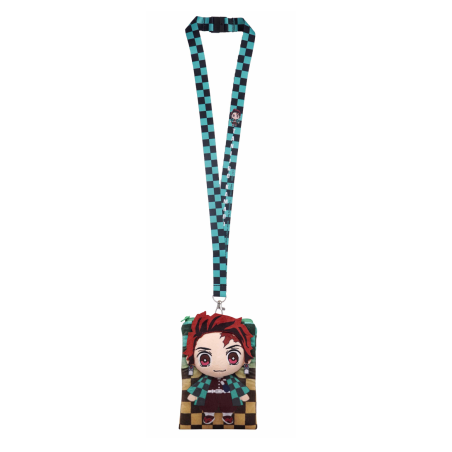 DEMON SLAYER - Tanjiro "Deluxe" - Lanyard avec pochette porte-cartes 
