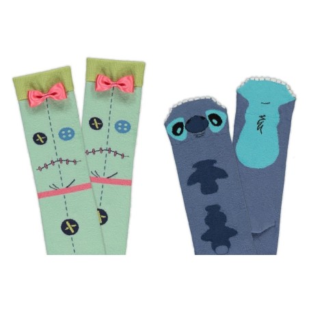 STITCH & SCRUMP - Pack de 2 paires de chaussettes (T43-46) 