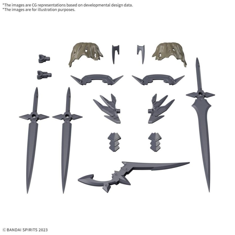 30MF - Class Up Armor (Rosan Assassin Splash) - Model Kit 