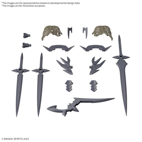 30MF - Class Up Armor (Rosan Assassin Splash) - Model Kit 