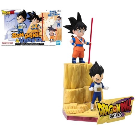 DRAGON BALL DAIMA - Son Goku (Mini) & Vegeta (Mini)  - Model Kit 