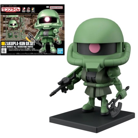 GUNDAM - 1/1 Zakupla-Kun DX Set (With Runner) - Model Kit 