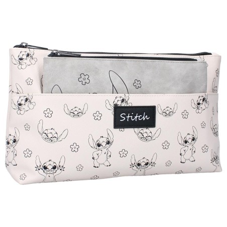 STITCH - Cute & Fashion - Double Trousse de Voyage '30x18x8cm' 