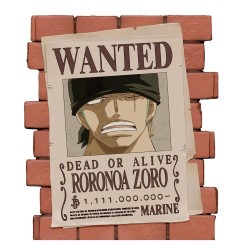 ONE PIECE - Most Wanted Zoro - Tirelire PVC 16cm 2