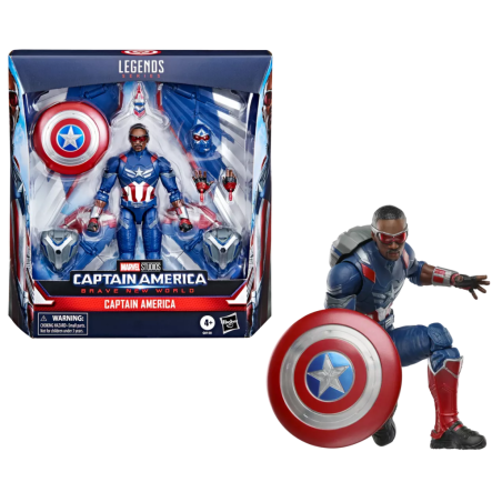 BRAVE NEW WORLD - Captain America - Figurine Legend Series 15cm 