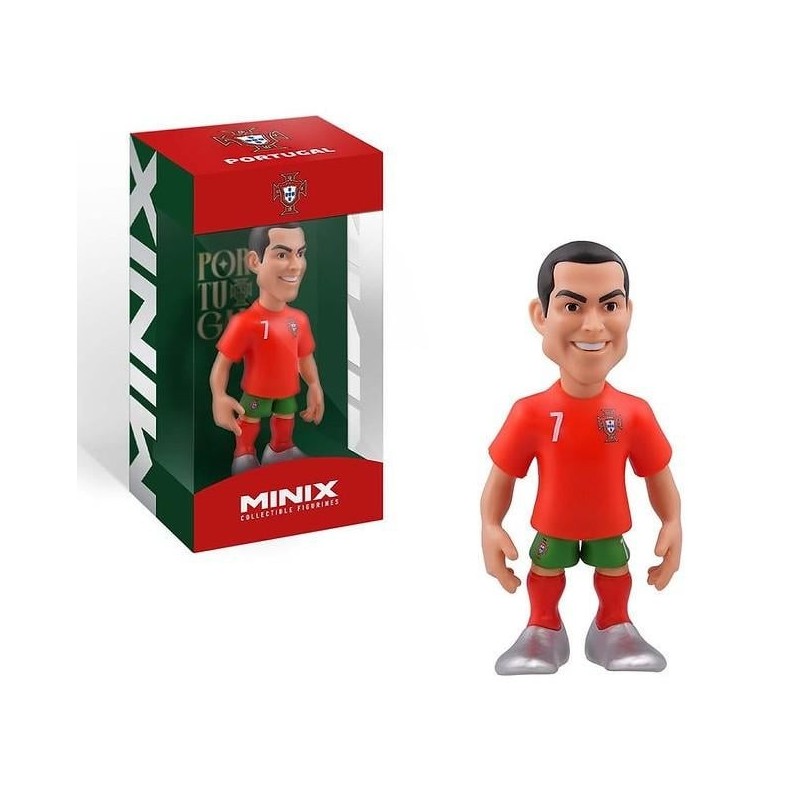 PORTUGAL - Cristiano Ronaldo CR7 - Figurine Minix 12cm 