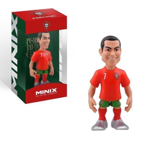 PORTUGAL - Cristiano Ronaldo CR7 - Figurine Minix 12cm 
