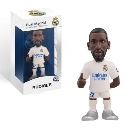 REAL MADRID - Rudiger - Figurine Minix 12cm 