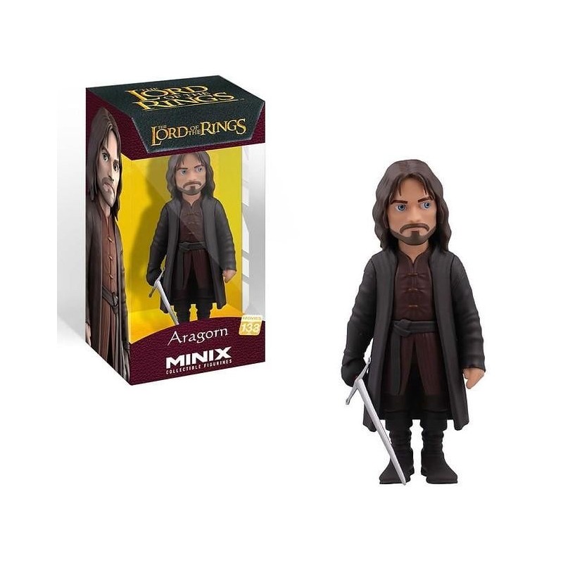 LORD OF THE RINGS- Aragorn - Figurine Minix 12cm 