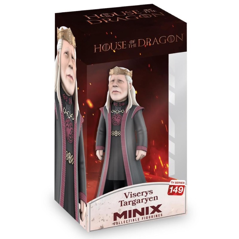 HOUSE OF THE DRAGON - Viserys Targaryen - Figurine Minix # 12cm 