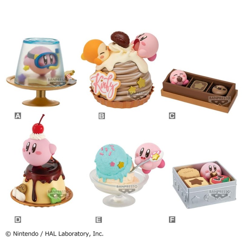 KIRBY - Paldolce Collection Box Vol.3 - Assortiments 6 Figurine 8cm 