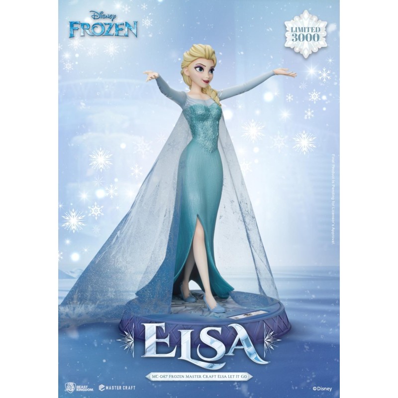 LA REINE DES NEIGES - Elsa "Let It Go" - Statuette Master Craft 40cm 