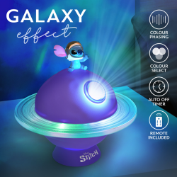 STITCH - Lampe Projection Galaxie Rechargeable 10cm 2