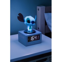 STITCH - Réveil Lumineux Icon 12cm 2