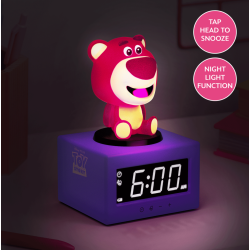 TOY STORY - Lotso - Réveil Lumineux Icon 12cm 2