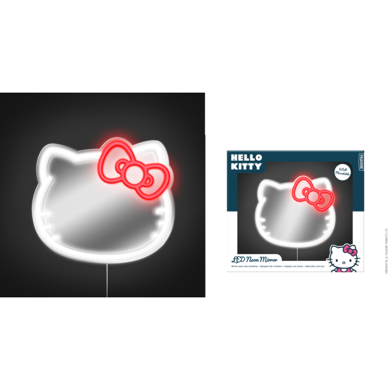 HELLO KITTY - Lampe Murale Neon LED 