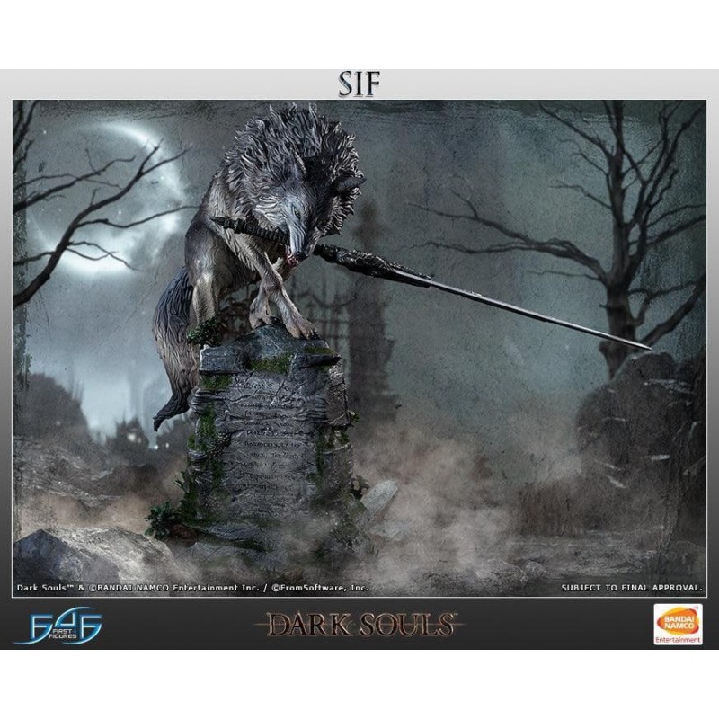 DARK SOULS - The Great Grey Wolf Sif - Statuette 64cm 