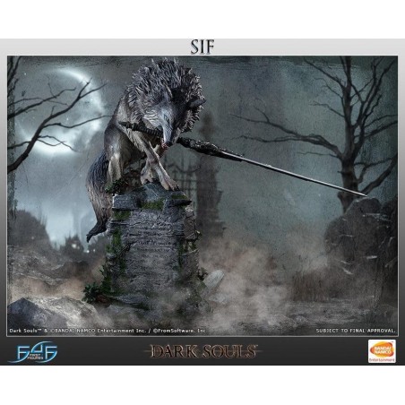 DARK SOULS - The Great Grey Wolf Sif - Statuette 64cm 