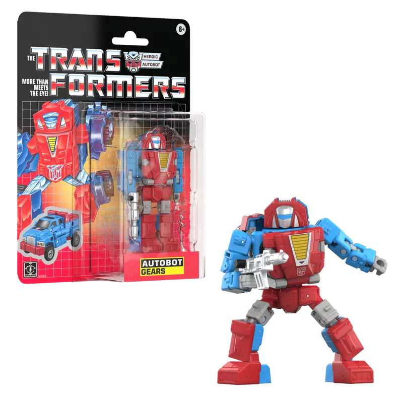 TRANSFORMERS - G1 Autobot Gears - Figurine Retro 13cm 