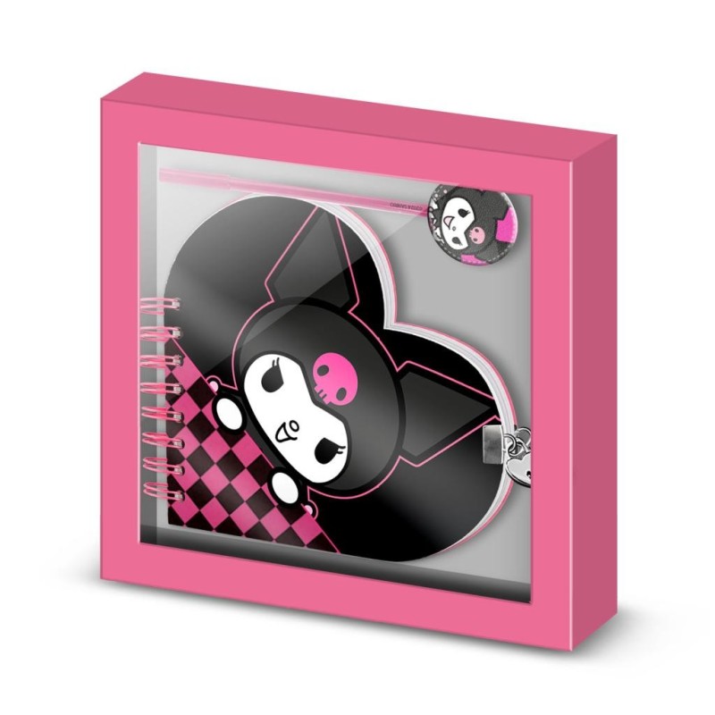KUROMI - Gift Box - Journal Secret + Stylo Bille 