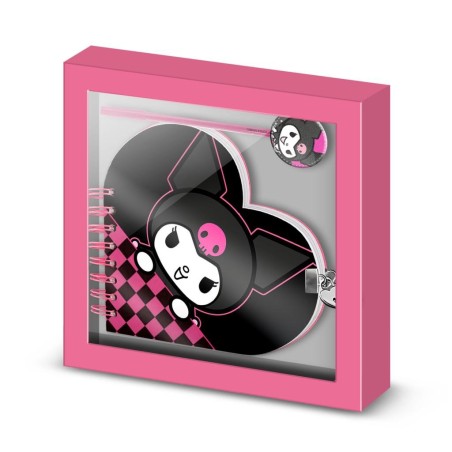 KUROMI - Gift Box - Journal Secret + Stylo Bille 