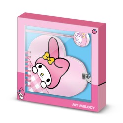 HELLO KITTY - Melody - Gift Box - Journal Secret + Stylo Bille 2