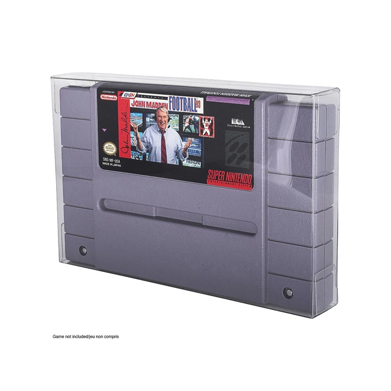 EVORETRO - SNES (Cartridge) - PET Protectors 25 piece 