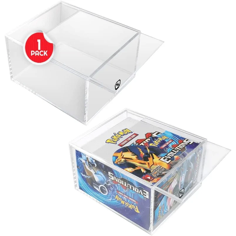 EVORETRO - PREMIUM Pokemon booster box with sliding lid anti-UV 4.0MM 