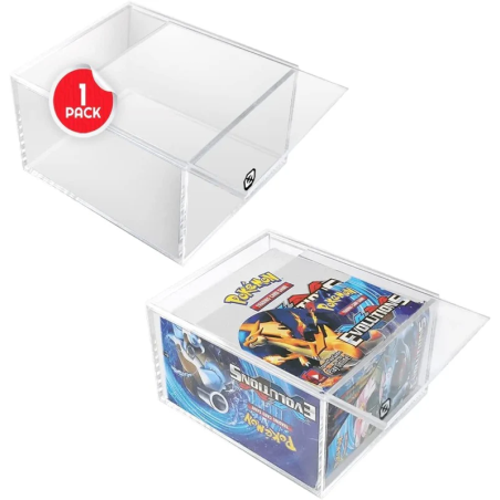 EVORETRO - PREMIUM Pokemon booster box with sliding lid anti-UV 4.0MM 