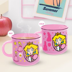 NINTENDO - Princesse Peach - Mug Thermoréactif 350ml 2